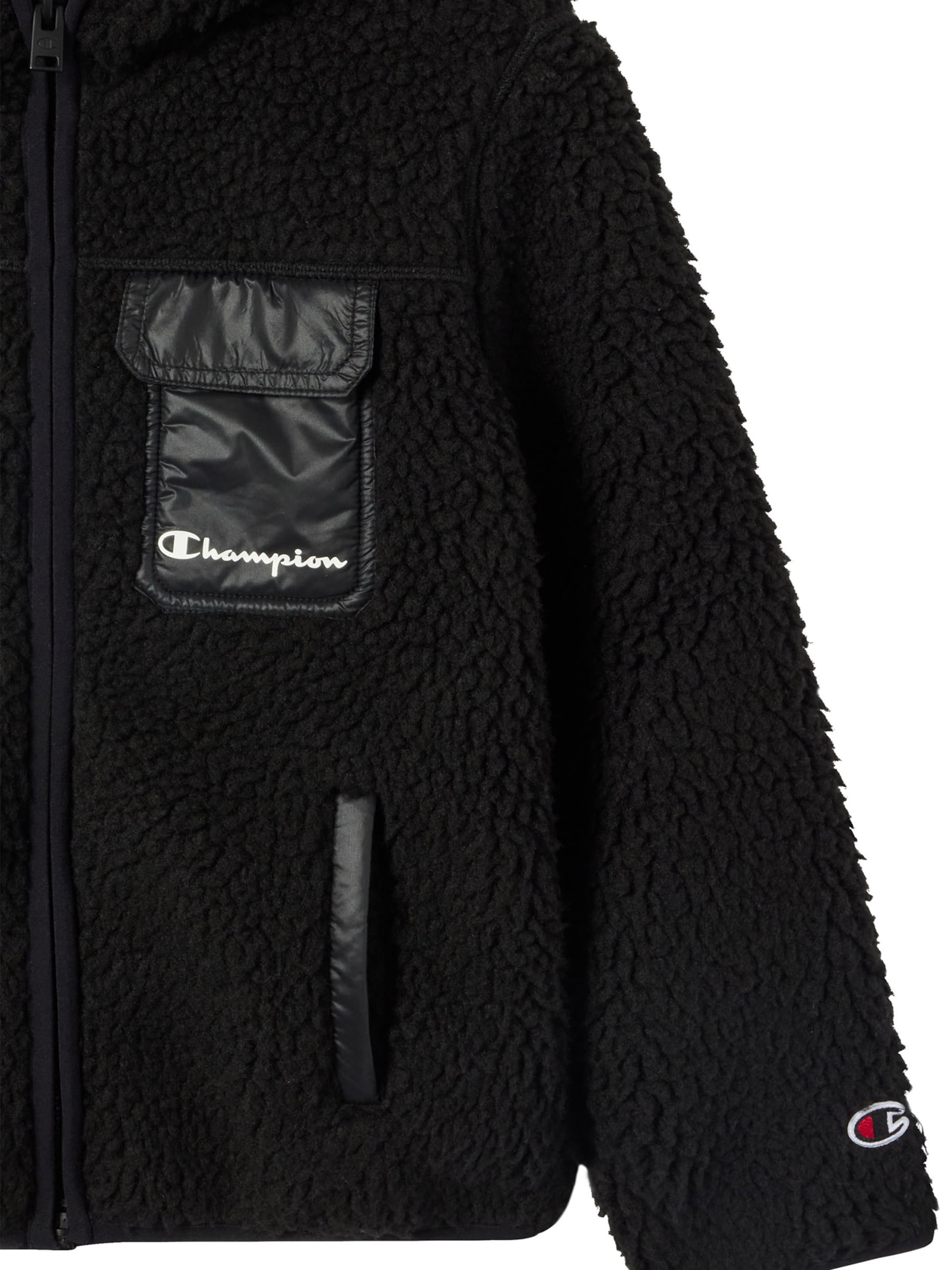 Champion Authentic Athletic Apparel Jacke in Schwarz