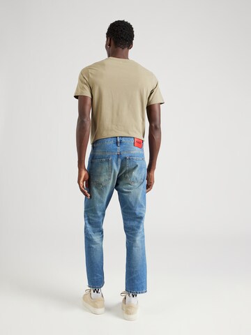 HUGO Regular Jeans in Blauw