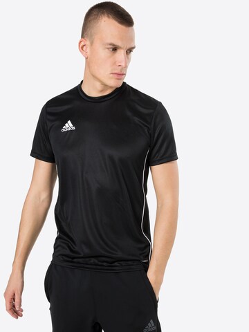 ADIDAS SPORTSWEAR Performance Shirt 'Core 18' in Black: front