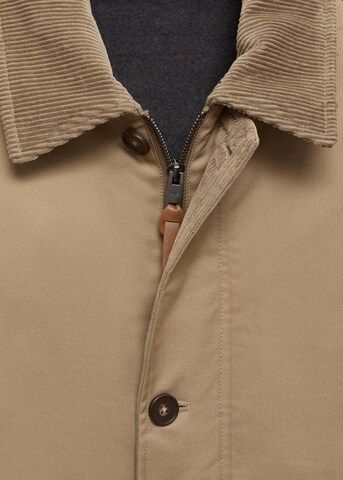 MANGO MAN Between-Season Jacket 'Mac' in Beige