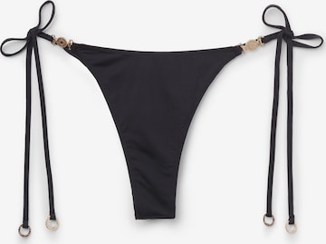 CALZEDONIA Bikini Bottoms 'Minimal Fit' in Black: front
