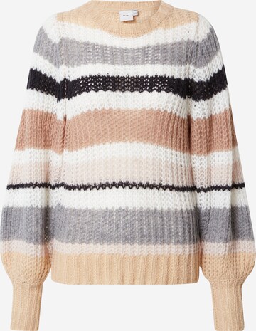 ICHI Sweater 'Maise' in Beige: front