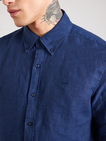 Michael Kors Regular fit Button Up Shirt in Blue