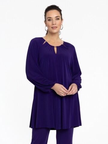 YOEK Tuniek in Lila: voorkant