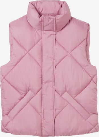 TOM TAILOR Vest in Pink: front