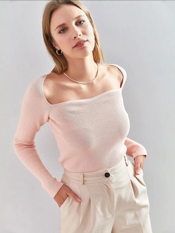 Bianco Lucci - Pullover em rosa