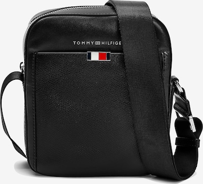 TOMMY HILFIGER Small Business Leather Reporter Bag in schwarz, Produktansicht