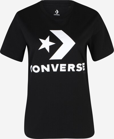 CONVERSE T-Shirt en noir / blanc, Vue avec produit