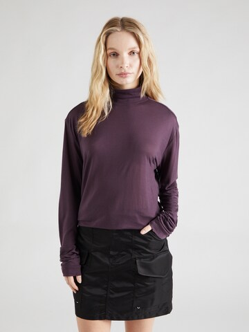 G-Star RAW Shirt 'Essential' in Lila: predná strana