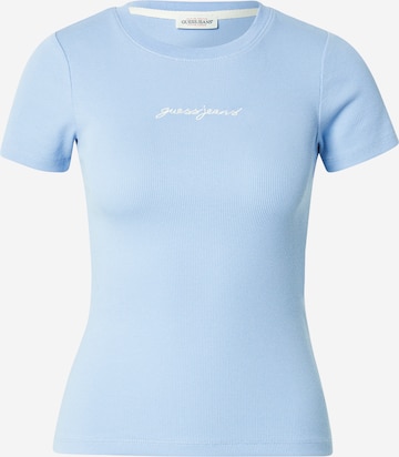 GUESS JEANS Футболка в Синий: спереди