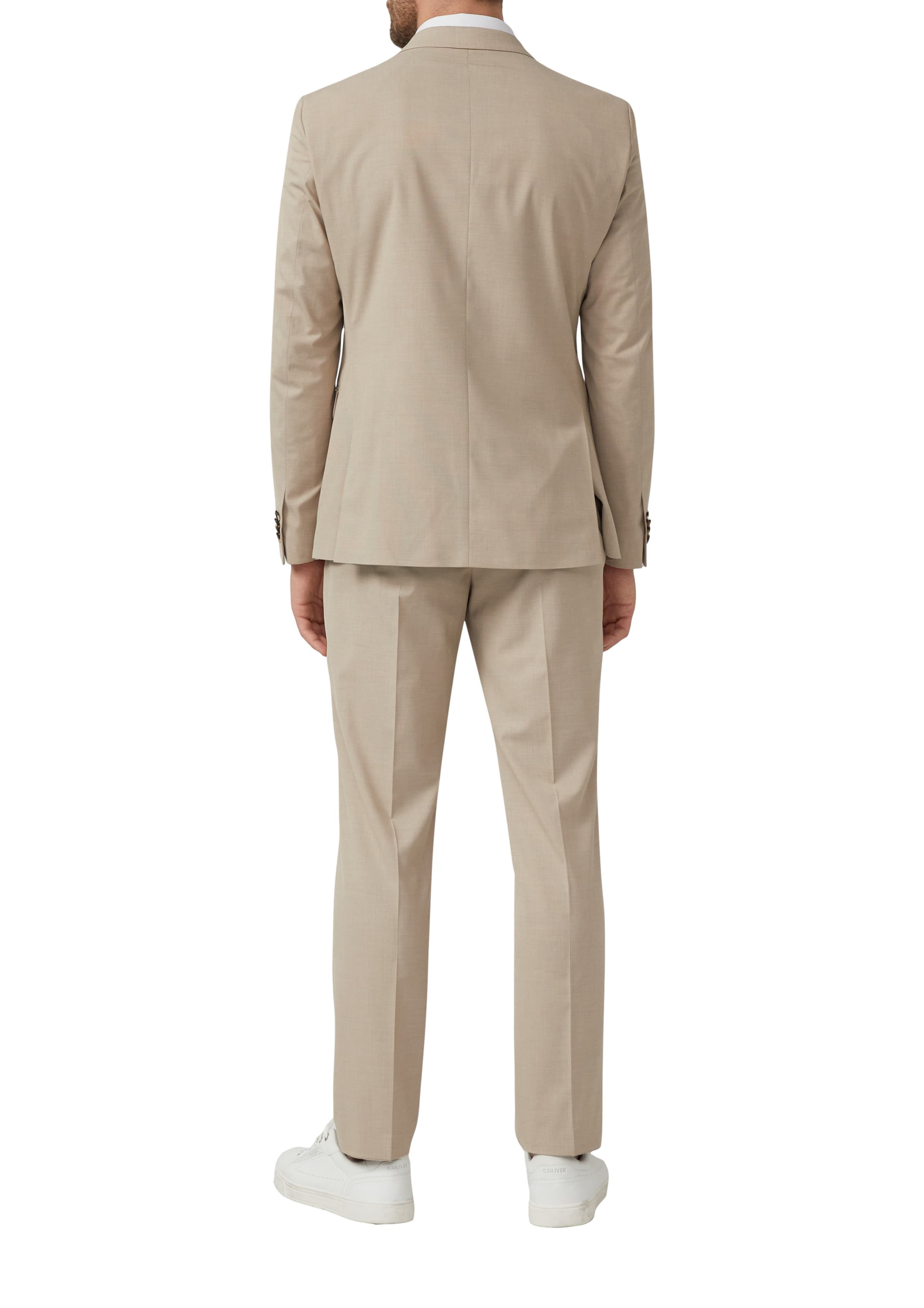 Slim fit Giacca da completo di s.Oliver in beige