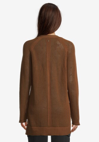 Betty & Co Knit Cardigan in Brown