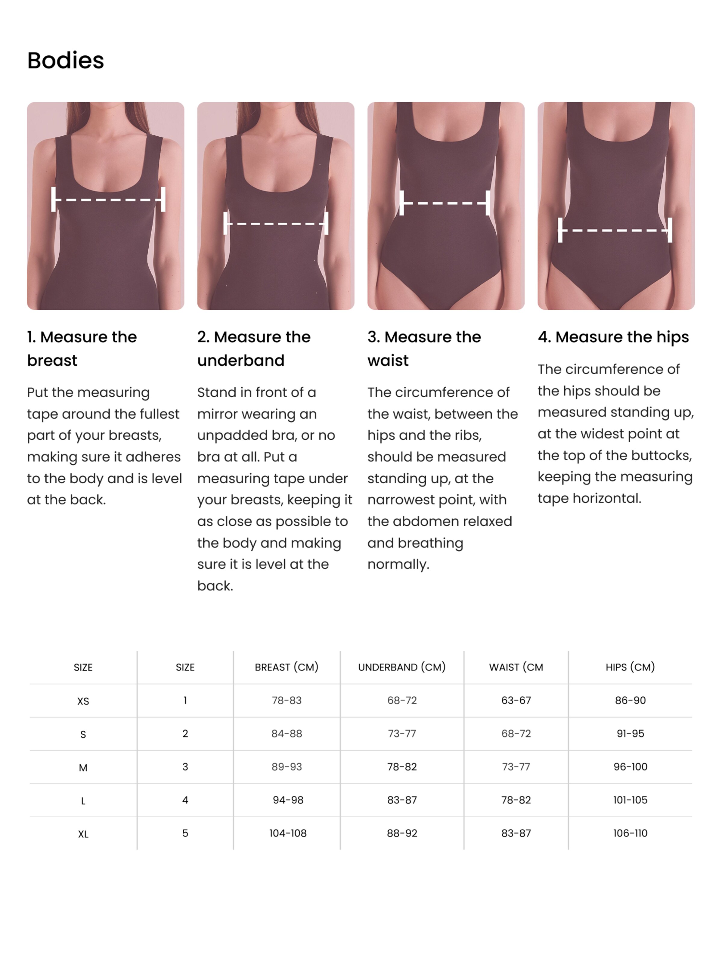 Tezenis Shirt Bodysuit in Brown