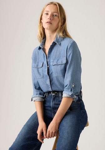 LEVI'S ® Bluse 'Elaine' in Blau