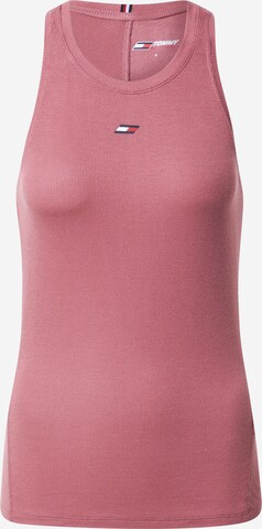 Tommy Sport Sports Top in Pink: front