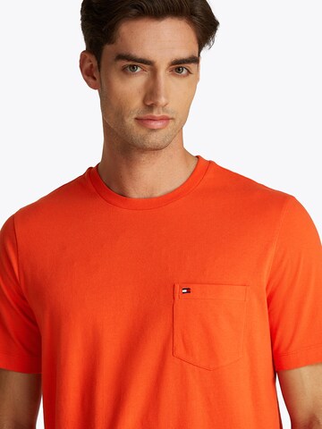 TOMMY HILFIGER Shirt 'Essential' in Orange