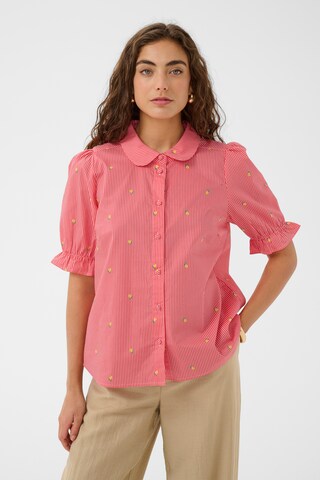 CULTURE Bluse 'Annille' in Pink: Vorderseite