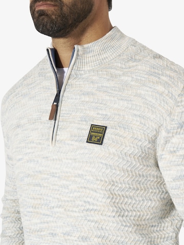 Jan Vanderstorm Pullover 'Tjore' in Weiß