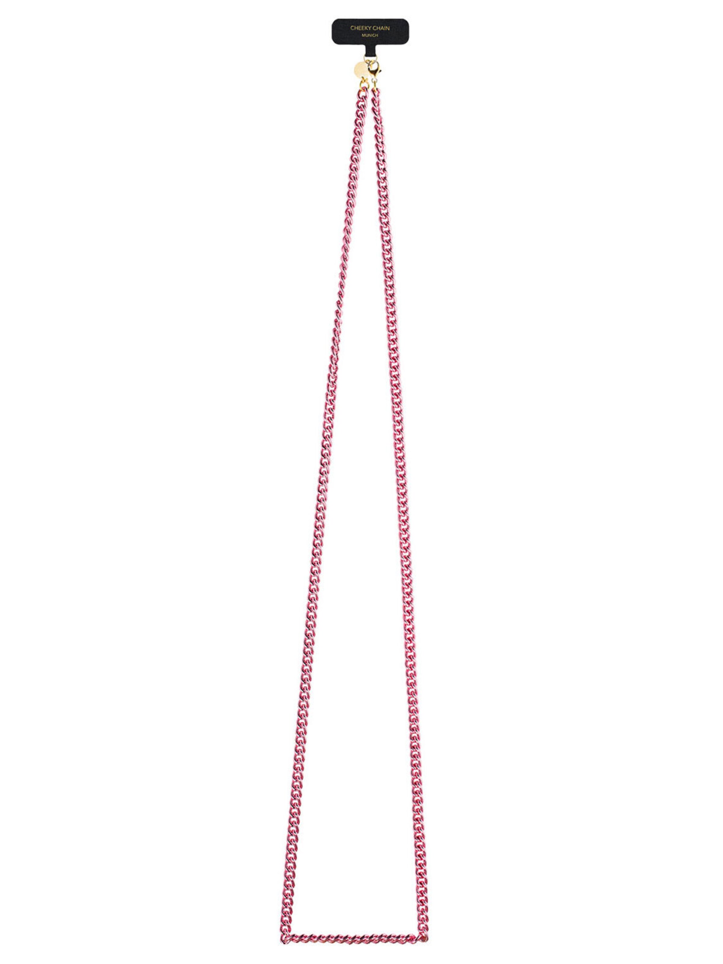 Protection pour Smartphone 'Ava' Cheeky Chain Munich en rose : devant