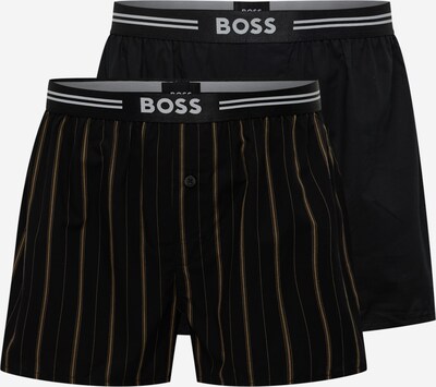 BOSS Black Boksershorts i karamell / svart, Produktvisning