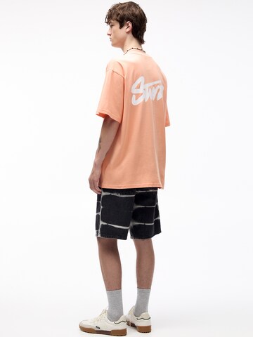 Pull&Bear Tričko - Oranžová