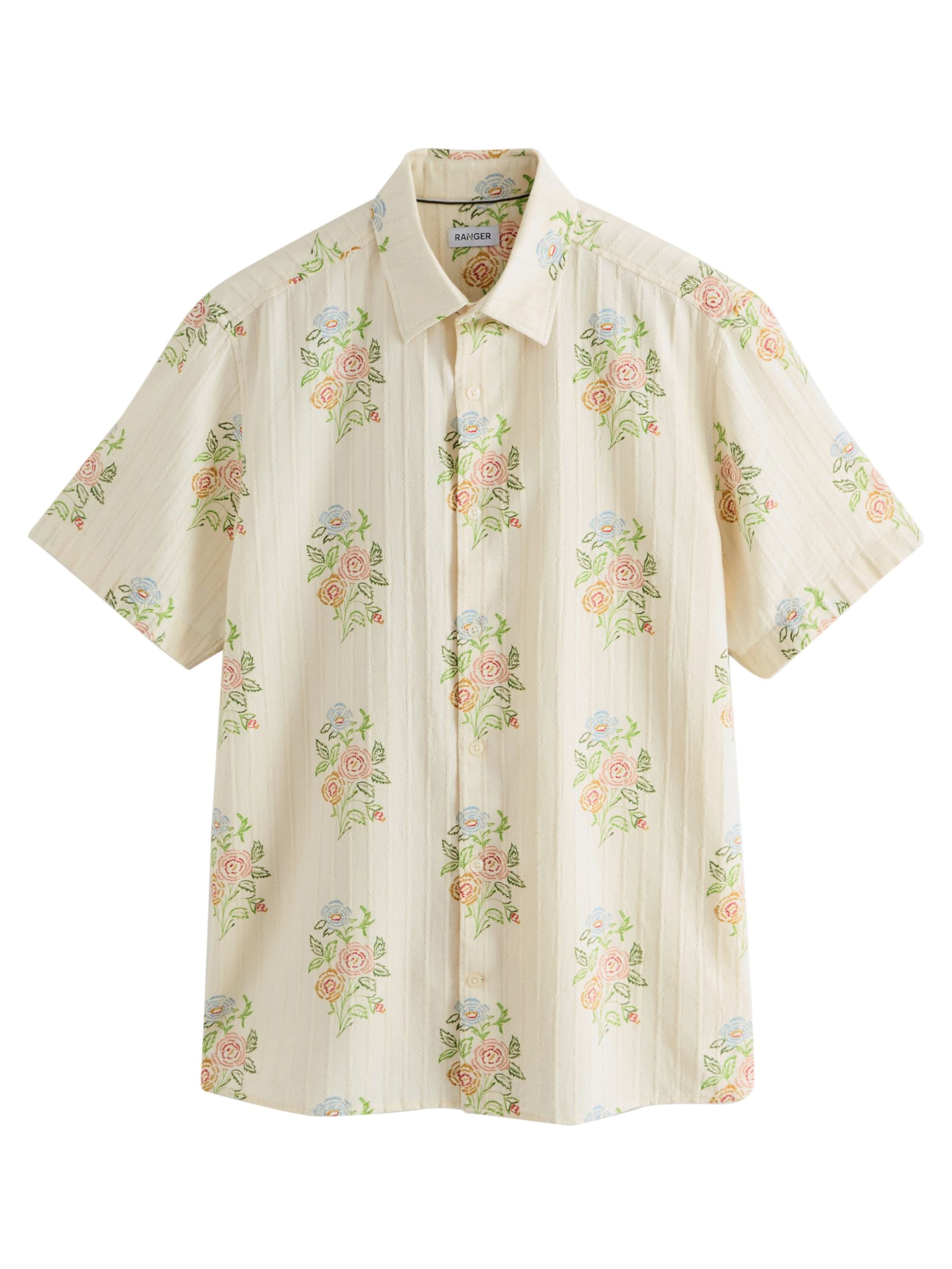 Next Regular Fit Skjorte i grå: forside