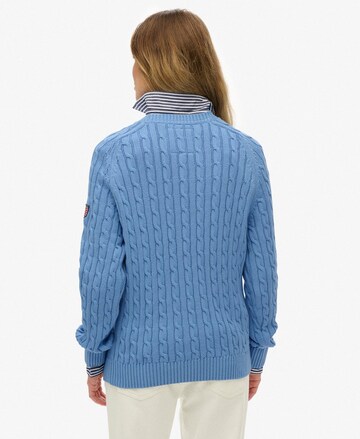 Pull-over Superdry en bleu