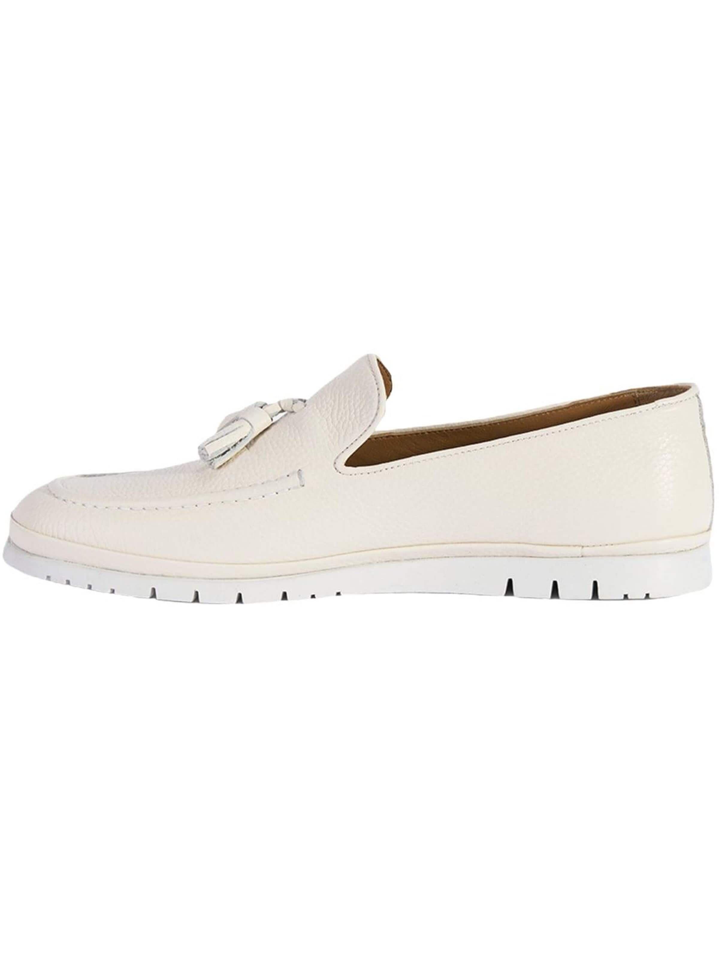 Desa Moccasin 'Quastenloafer' in White