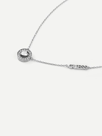 GUESS Kette 'Ama Non M'Ama' in Silber
