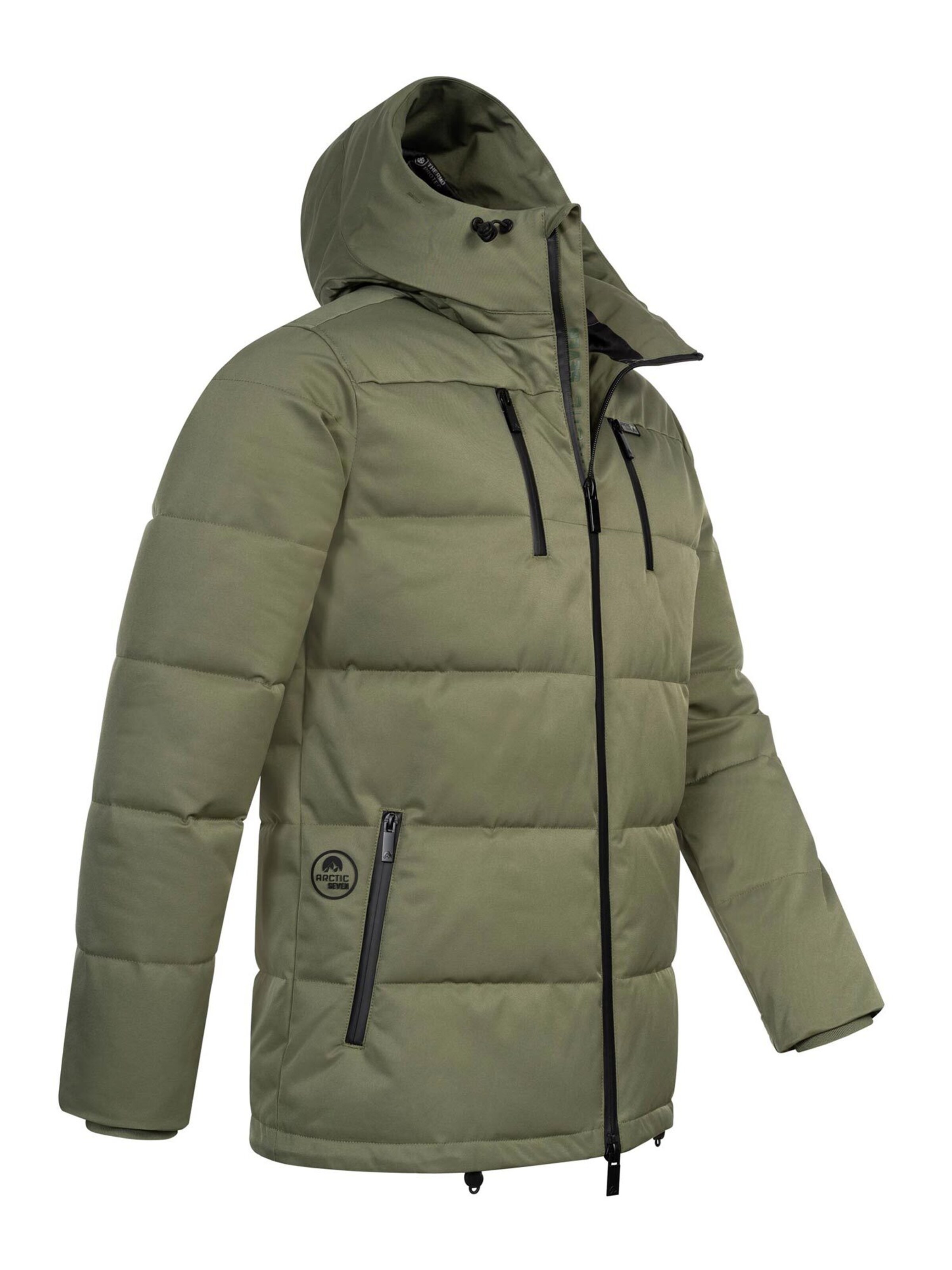 Arctic Seven Winter jacket 'AS455' in Green