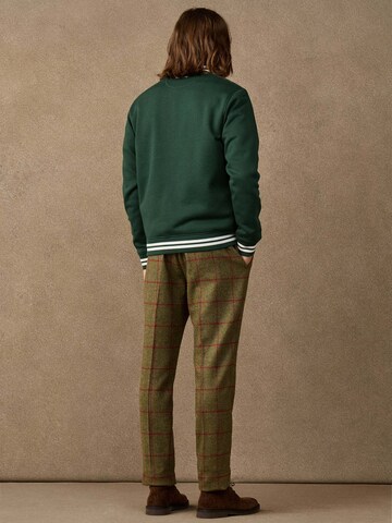 Giacca di felpa 'Heritage H Varsity' di Hackett London in verde