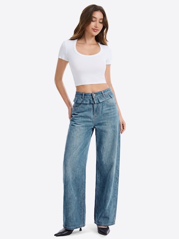 Imily Bela Loosefit Jeans i blå