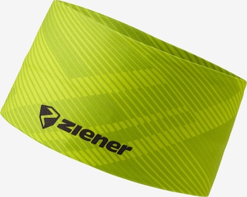 ZIENER Athletic Headband 'IMMRE' in Green: front