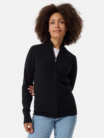 CASH-MERE.CH Cardigan i sort: forside