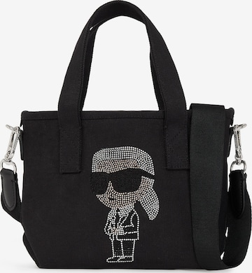 Sacs à main 'Ikon' Karl Lagerfeld en noir : devant