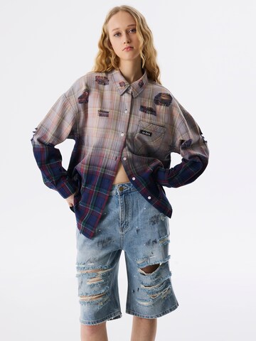 Twist Blouse in Mixed colours: front
