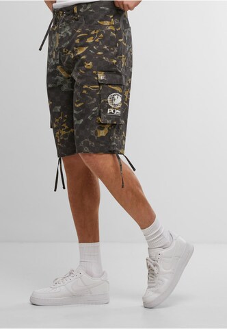 Loosefit Pantaloni cargo 'Aether' di Pequs in verde