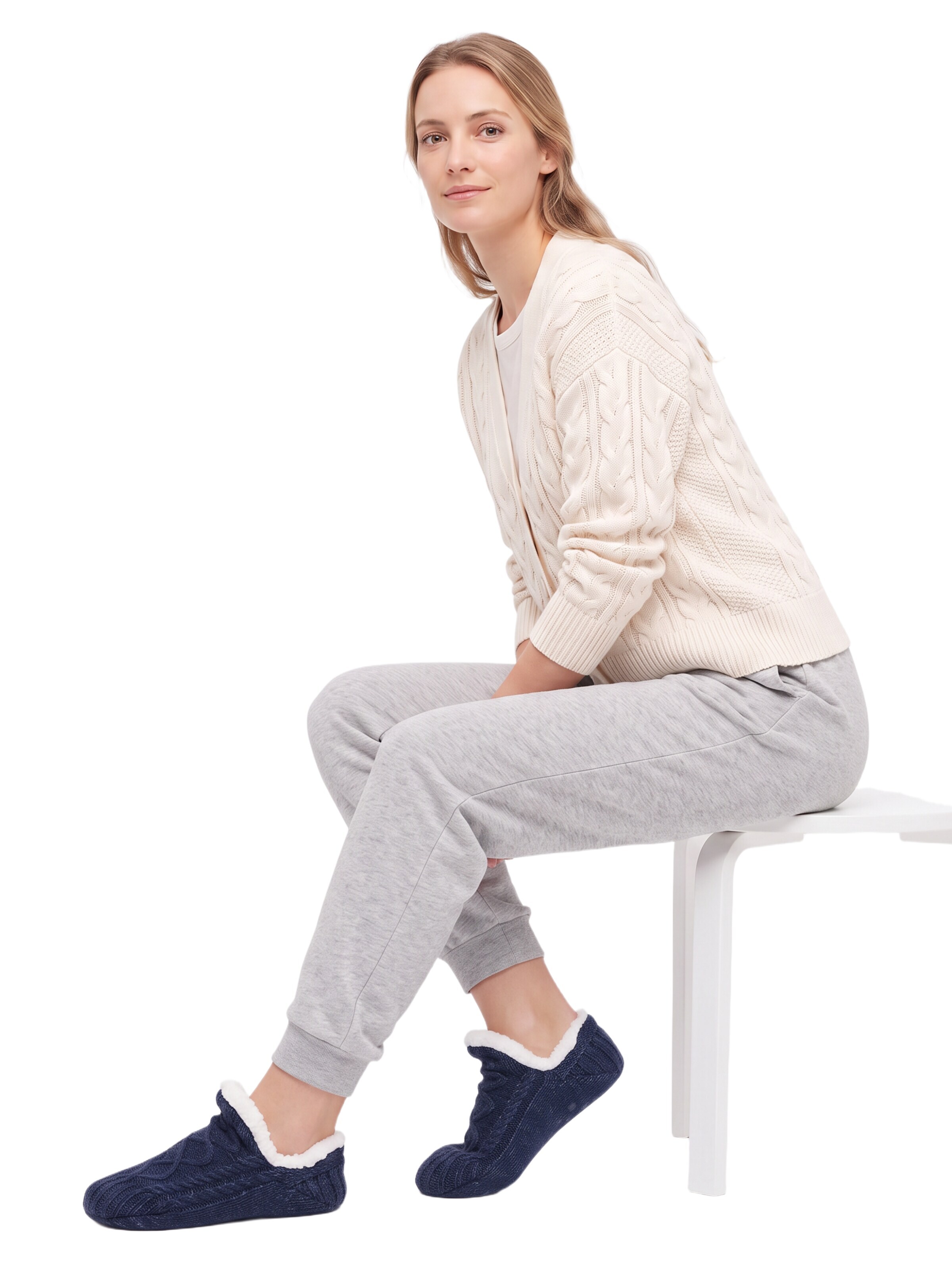BONVERANO Ankle Socks in Blue