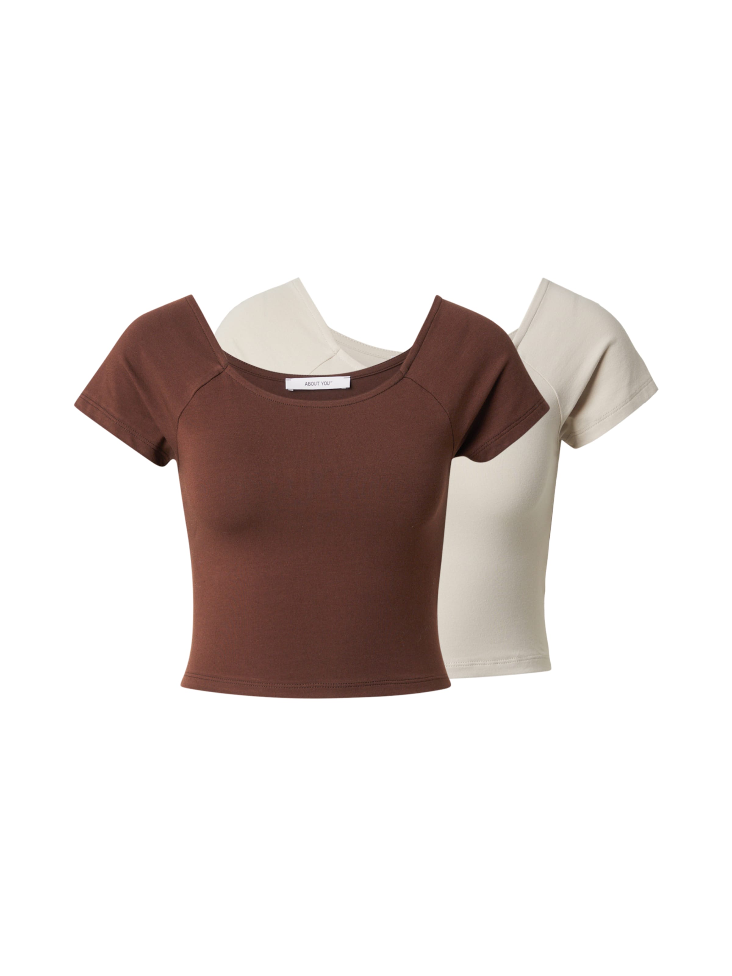 Tricou 'Jale' de la ABOUT YOU pe bej: față