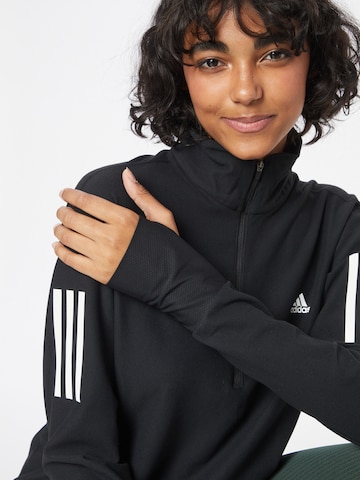 ADIDAS SPORTSWEAR Athletic Sweatshirt 'Own The Run ' in Black