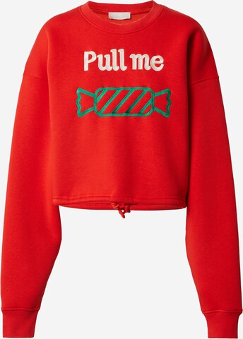 LeGer by Lena Gercke Sweatshirt 'Christin' in Red: front
