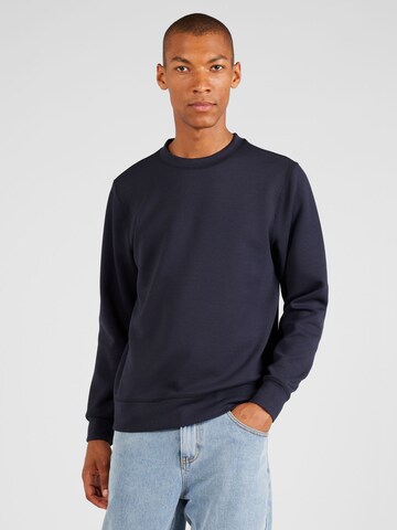 Casual Friday Sweatshirt 'Sebastian' in Blue: front