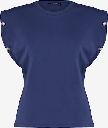 Trendyol T-Shirt in Blau: Vorderseite