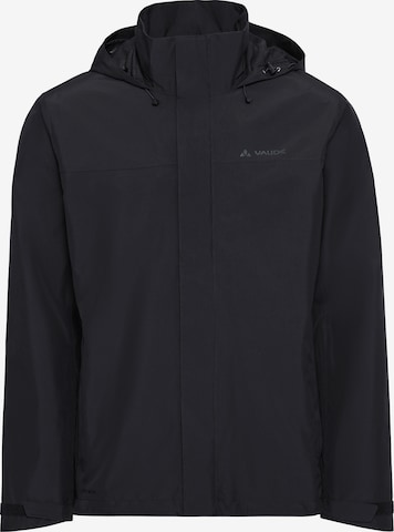 VAUDE Regenjacke 'Silda' in Schwarz: Vorderseite