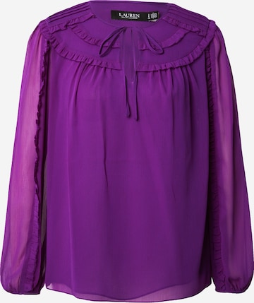 Lauren Ralph Lauren - Blusa em roxo: frente