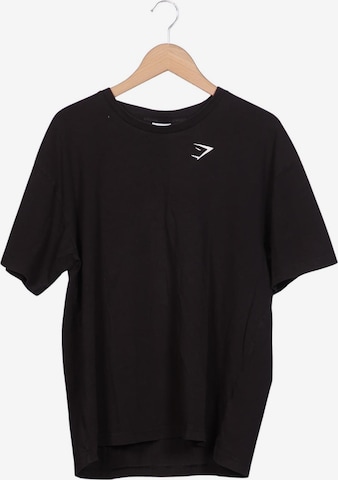 GYMSHARK T-Shirt M in Schwarz: Vorderseite