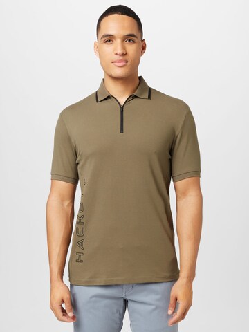 Hackett London - Camiseta en verde: frente