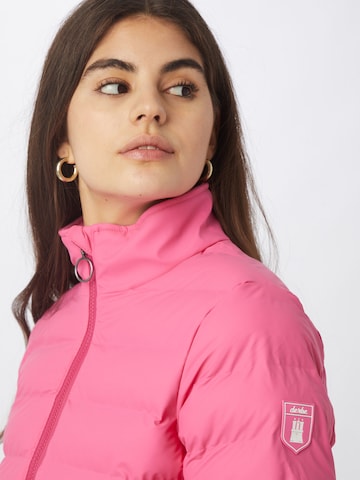 Derbe Jacke in Pink