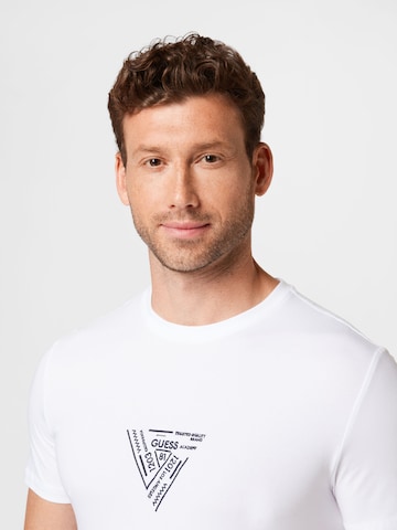 GUESS Shirt 'JIMMY' in White