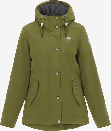 Schmuddelwedda - Casaco funcionais em verde: frente